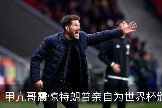 甲亢哥震惊特朗普亲自为世界杯颁奖：瞧，总统在这